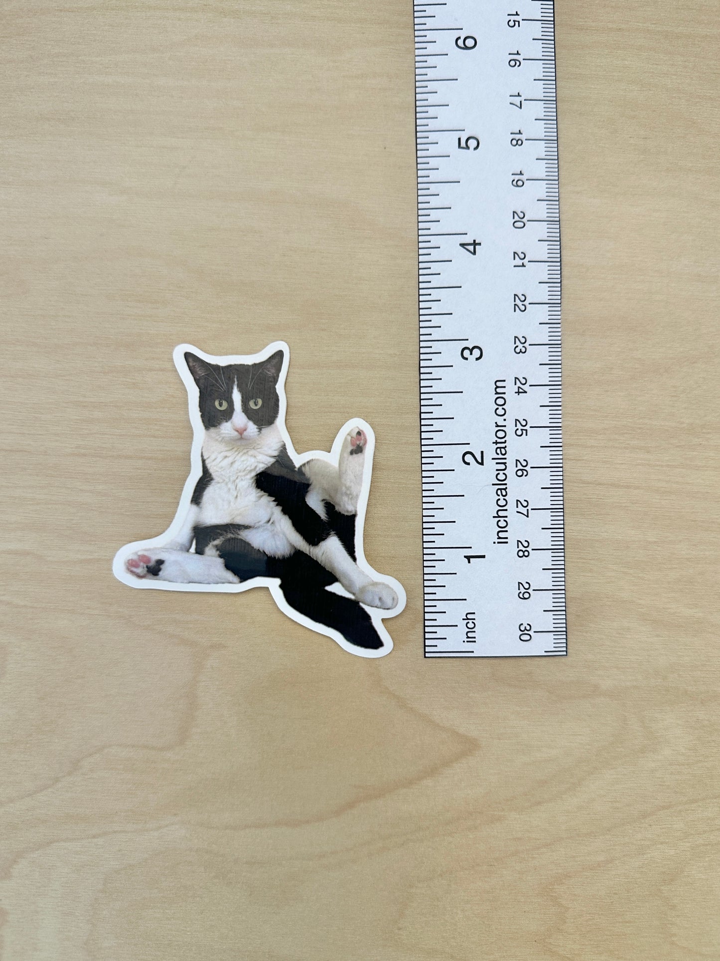 Silly Tuxie Sticker