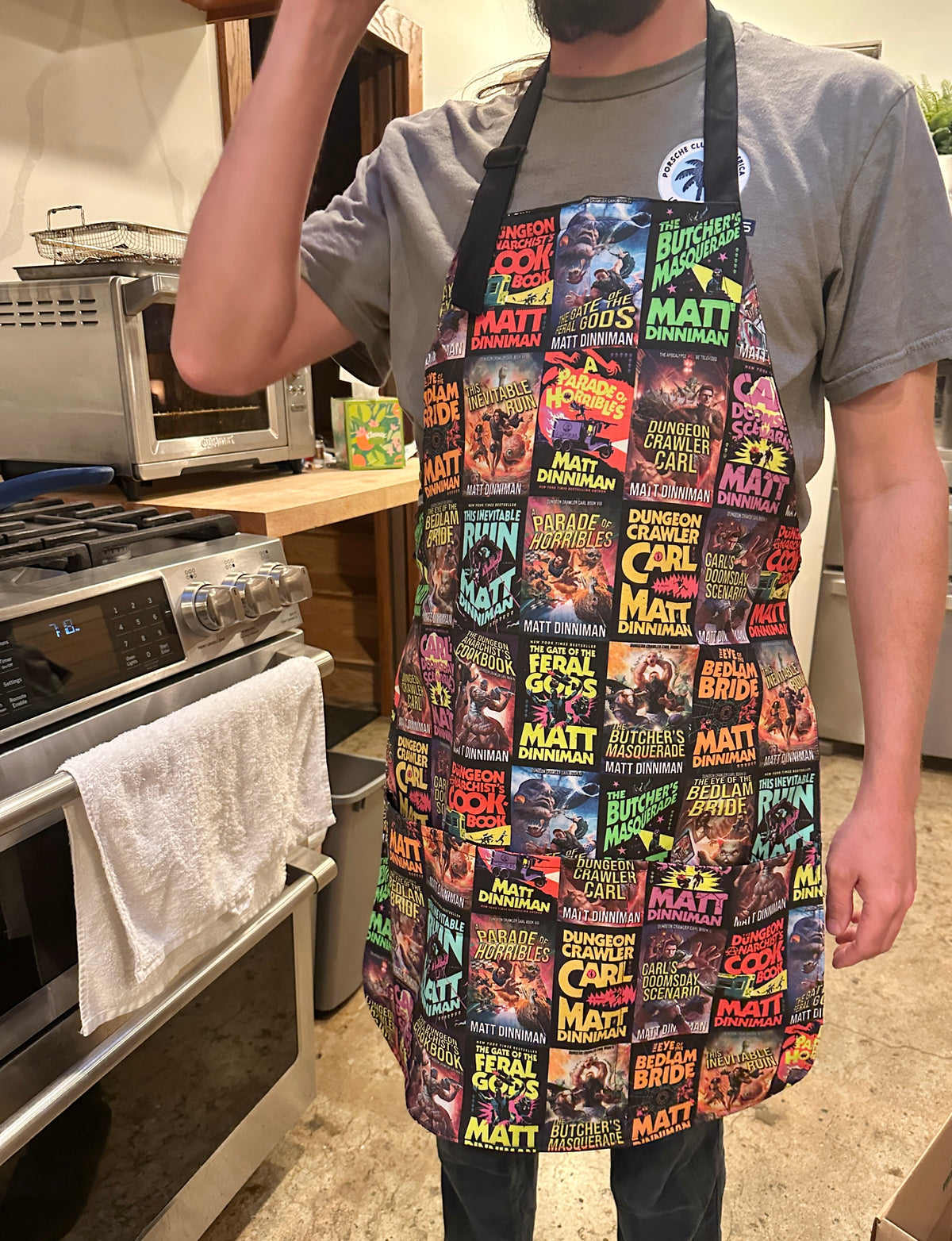LitRPG Books Apron - PREORDER