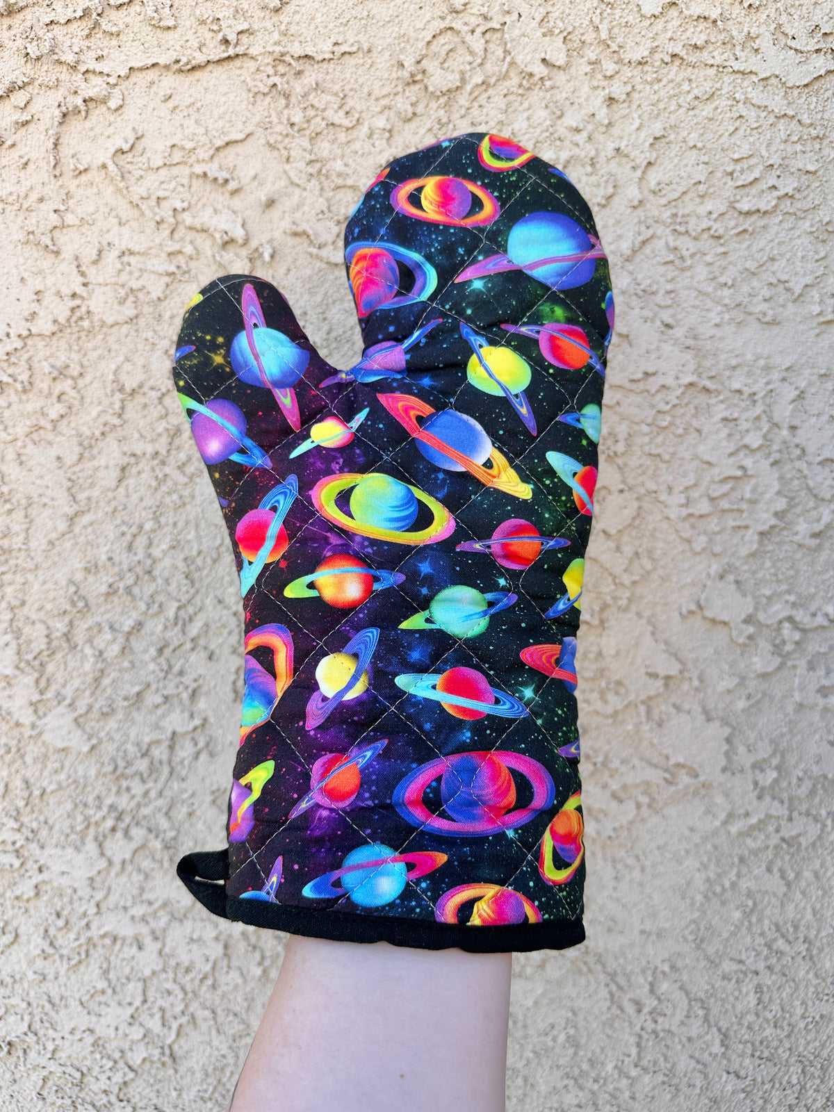 Rainbow Planets Mitt