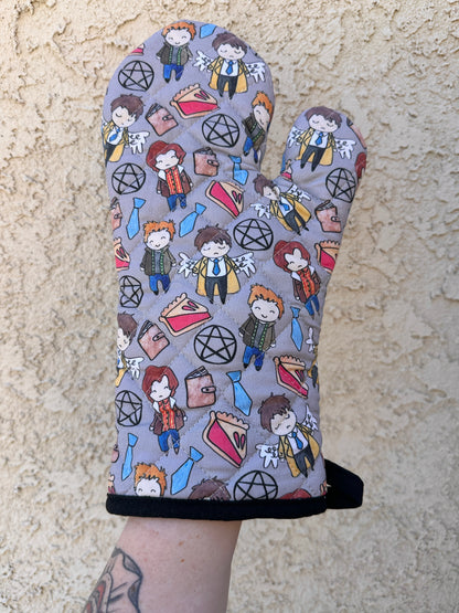SPN Cartoons Mitt