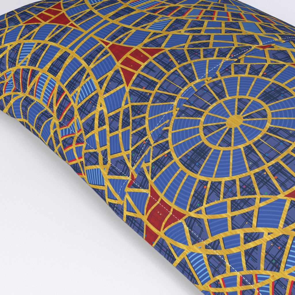 Atlanta Carpet Pillow Case/Sham