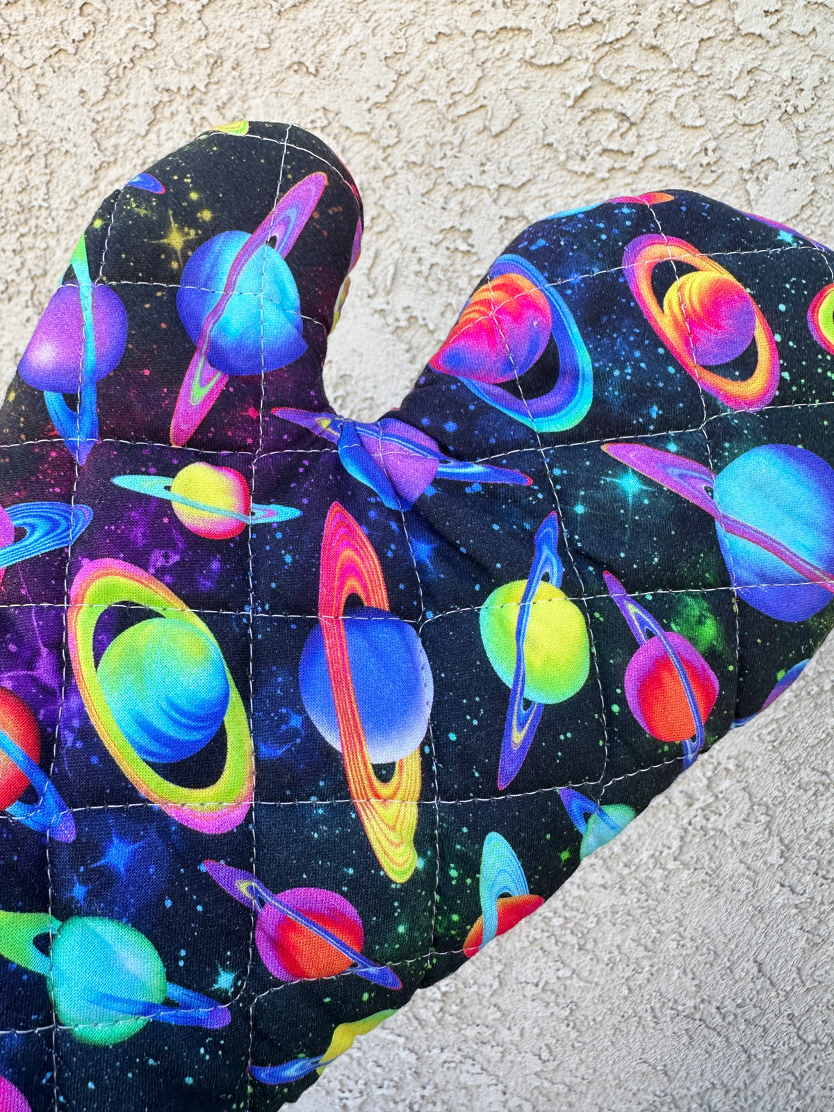 Rainbow Planets Mitt
