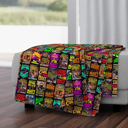 LitRPG Books Throw Blanket