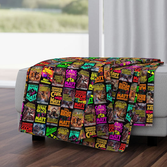 LitRPG Books Throw Blanket