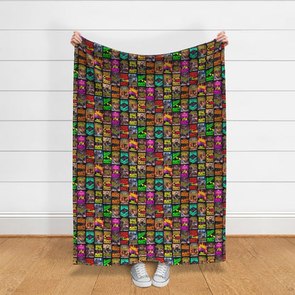LitRPG Books Throw Blanket