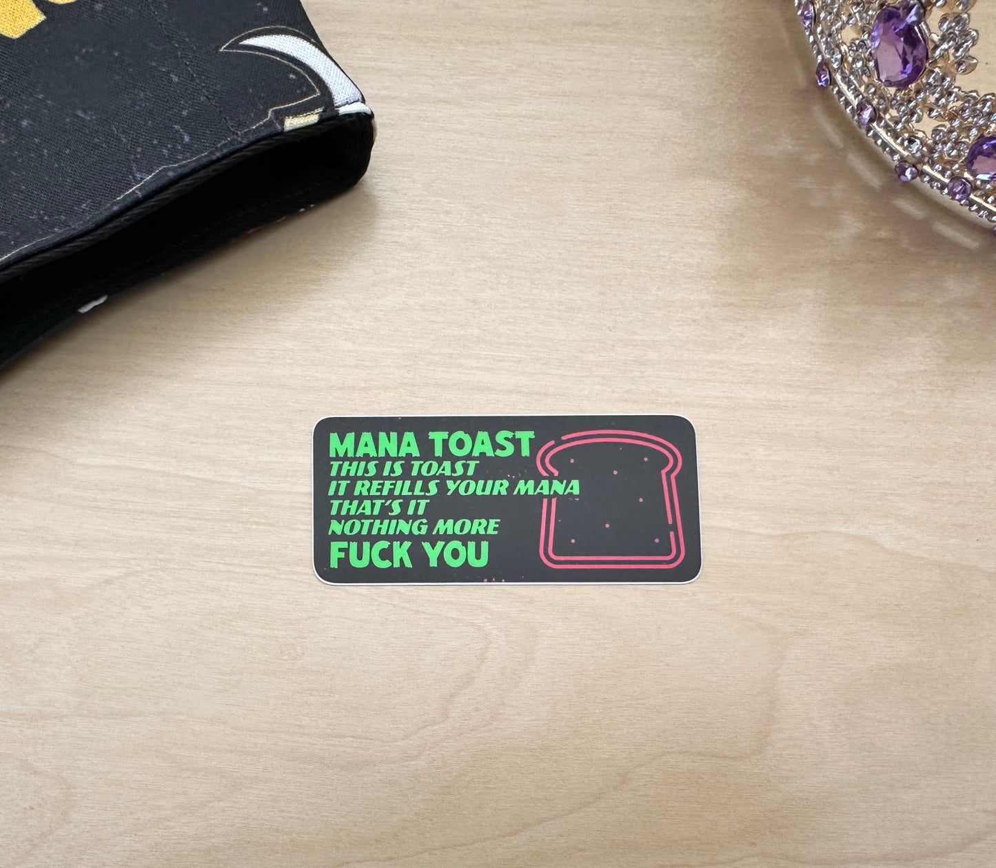 Mana Toast Sticker