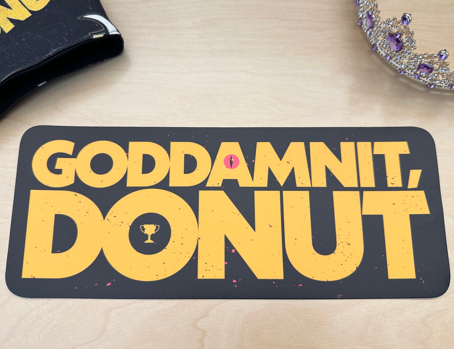 Goddamnit, Donut Sticker or Bumper Sticker