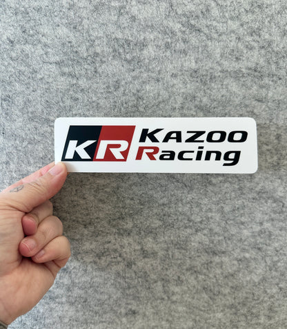 Kazoo Racing Sticker or Bumper Sticker