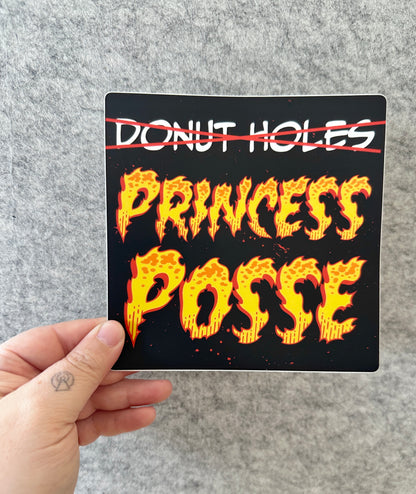 Princess Posse Sticker or Bumper Sticker