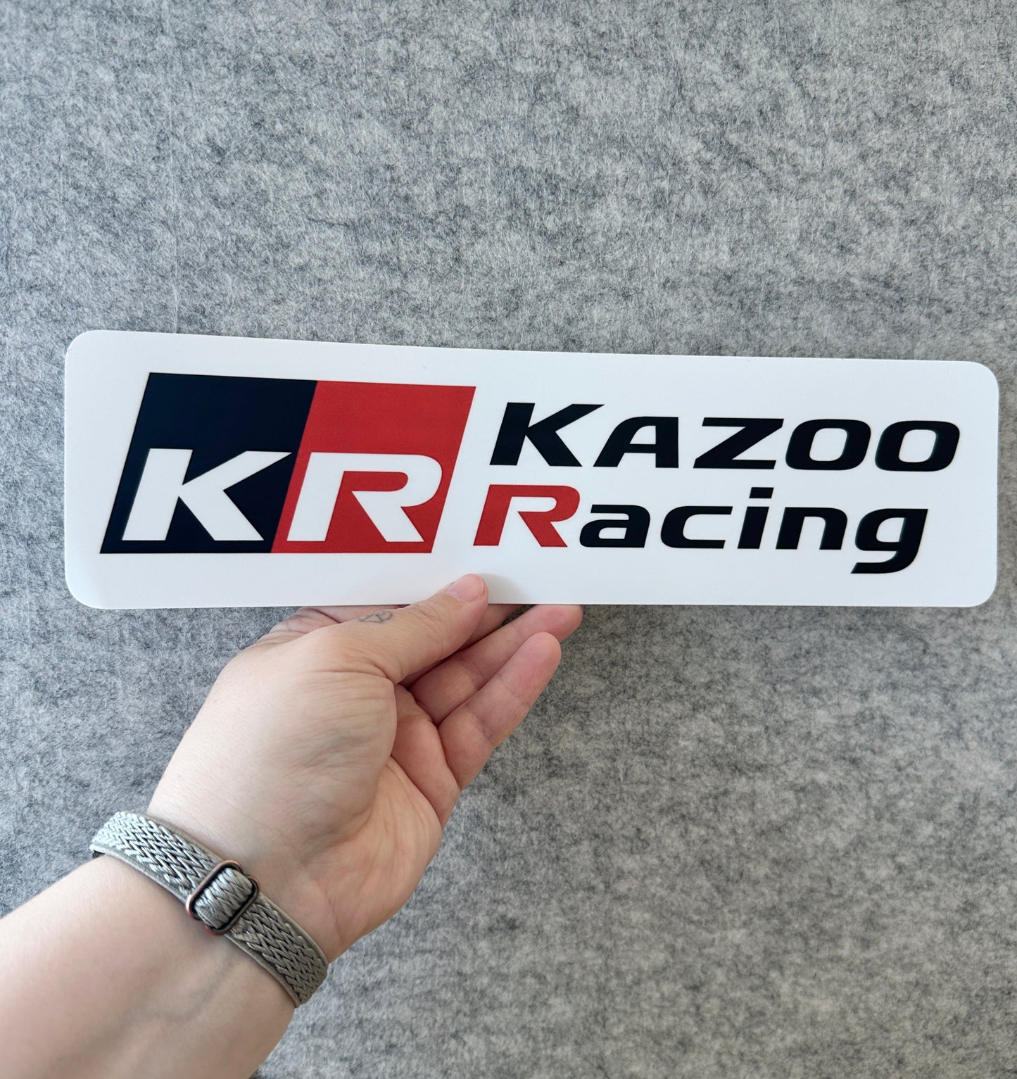 Kazoo Racing Sticker or Bumper Sticker