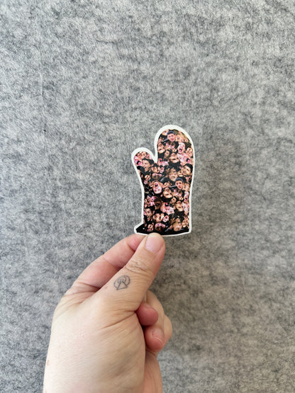 Dean Oven Mitt Sticker
