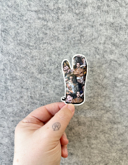 Pedro Pedro Pedro Oven Mitt Sticker