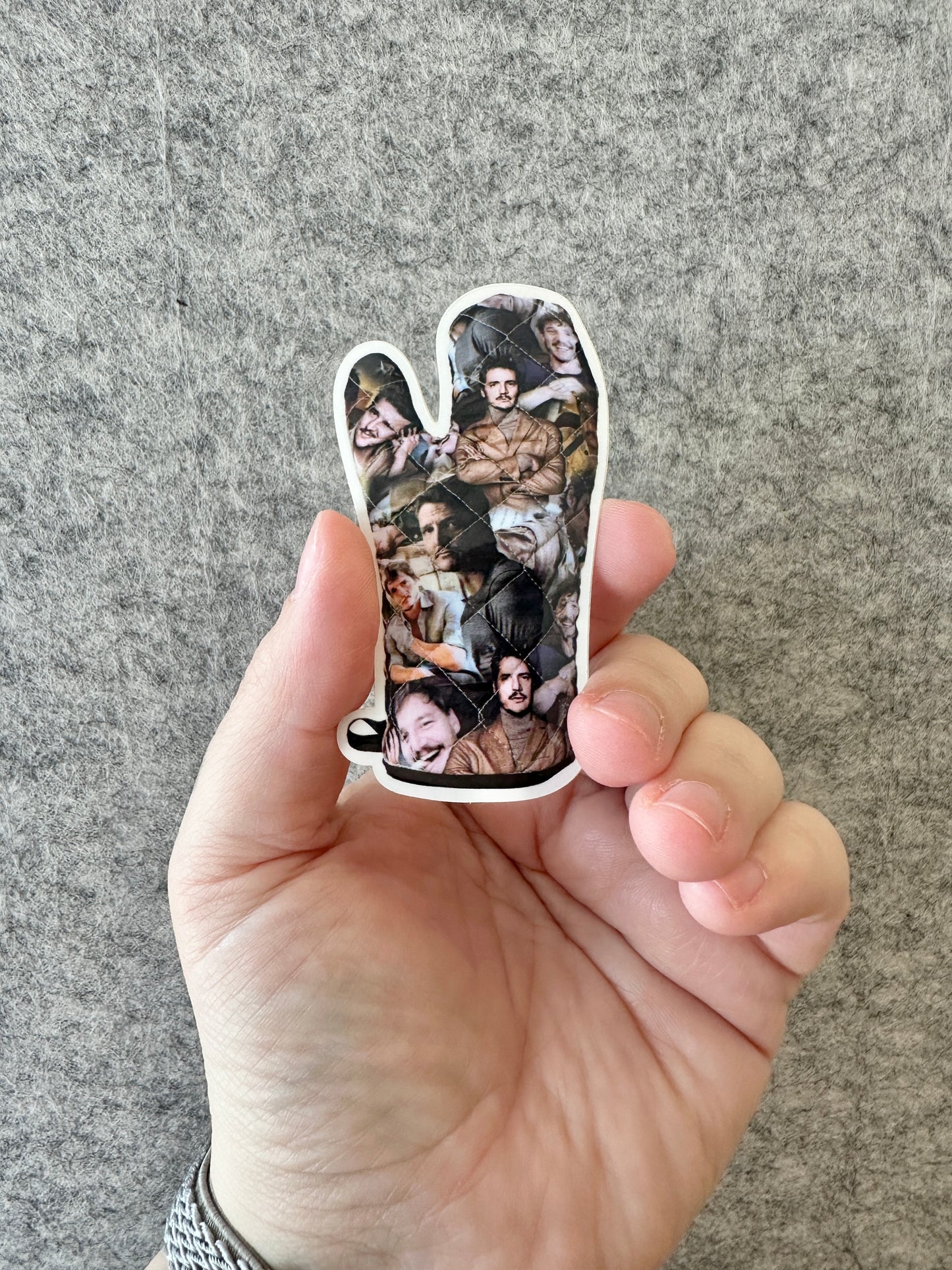 Pedro Pedro Pedro Oven Mitt Sticker