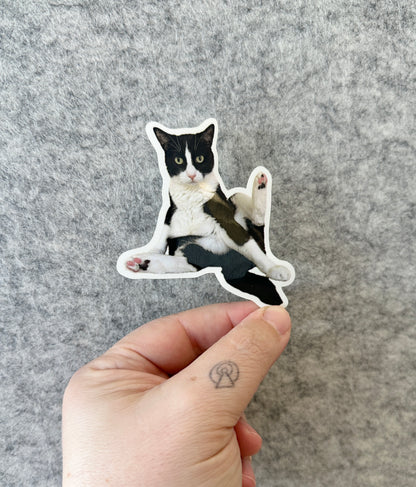 Silly Tuxie Sticker