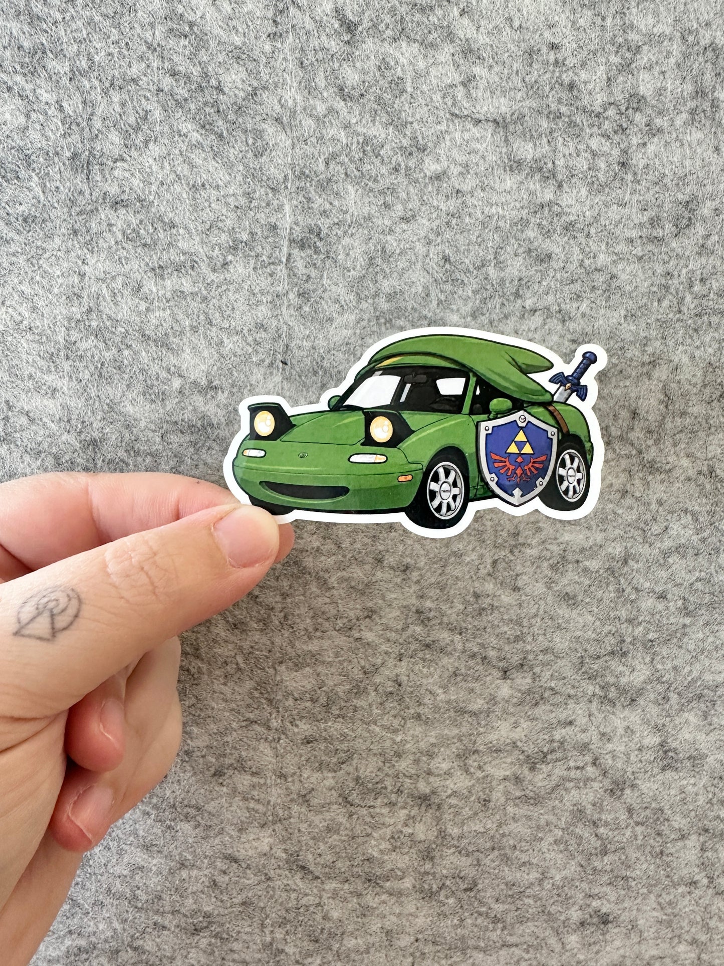 Happy Hero Car Sticker