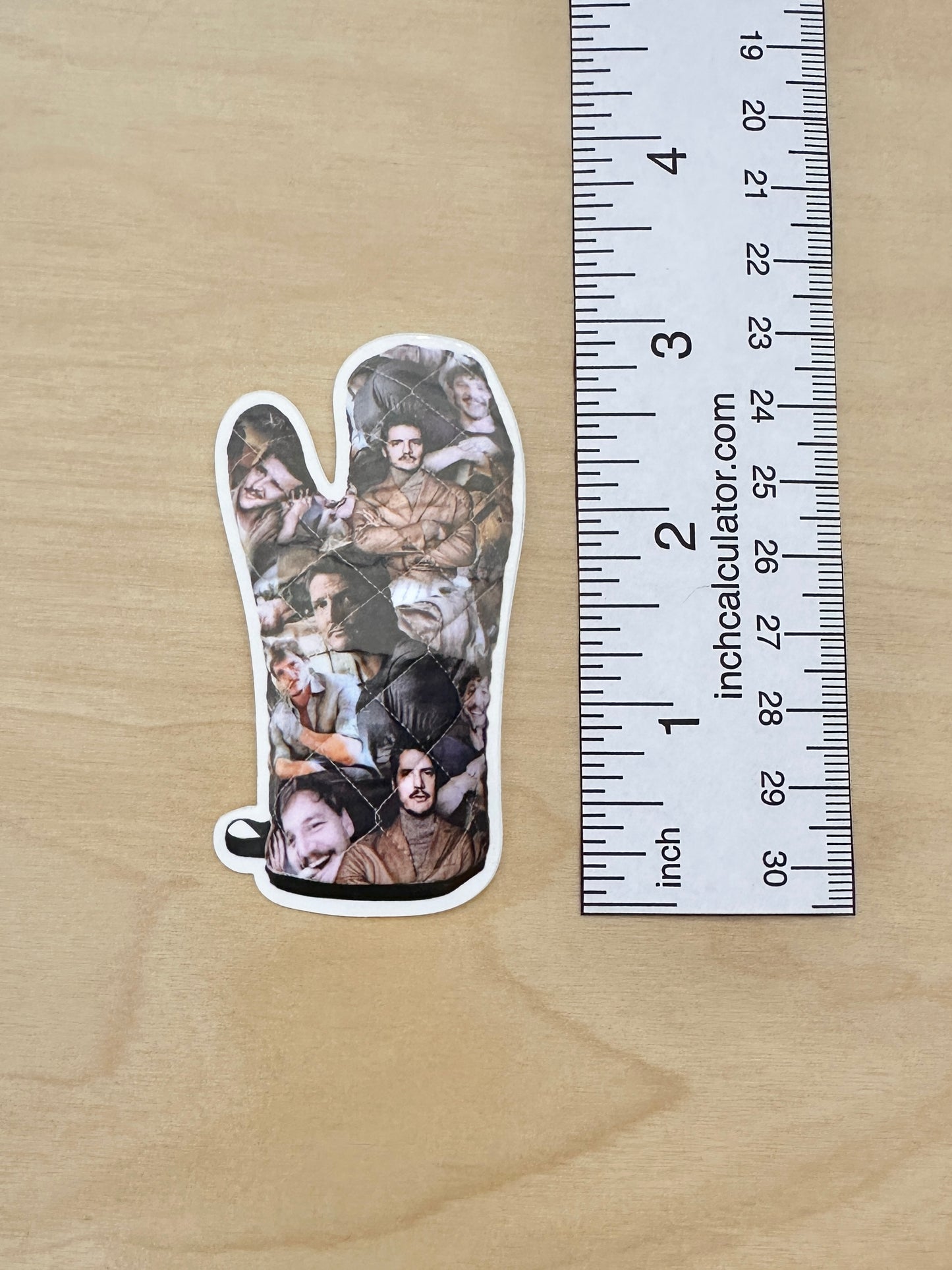 Pedro Pedro Pedro Oven Mitt Sticker
