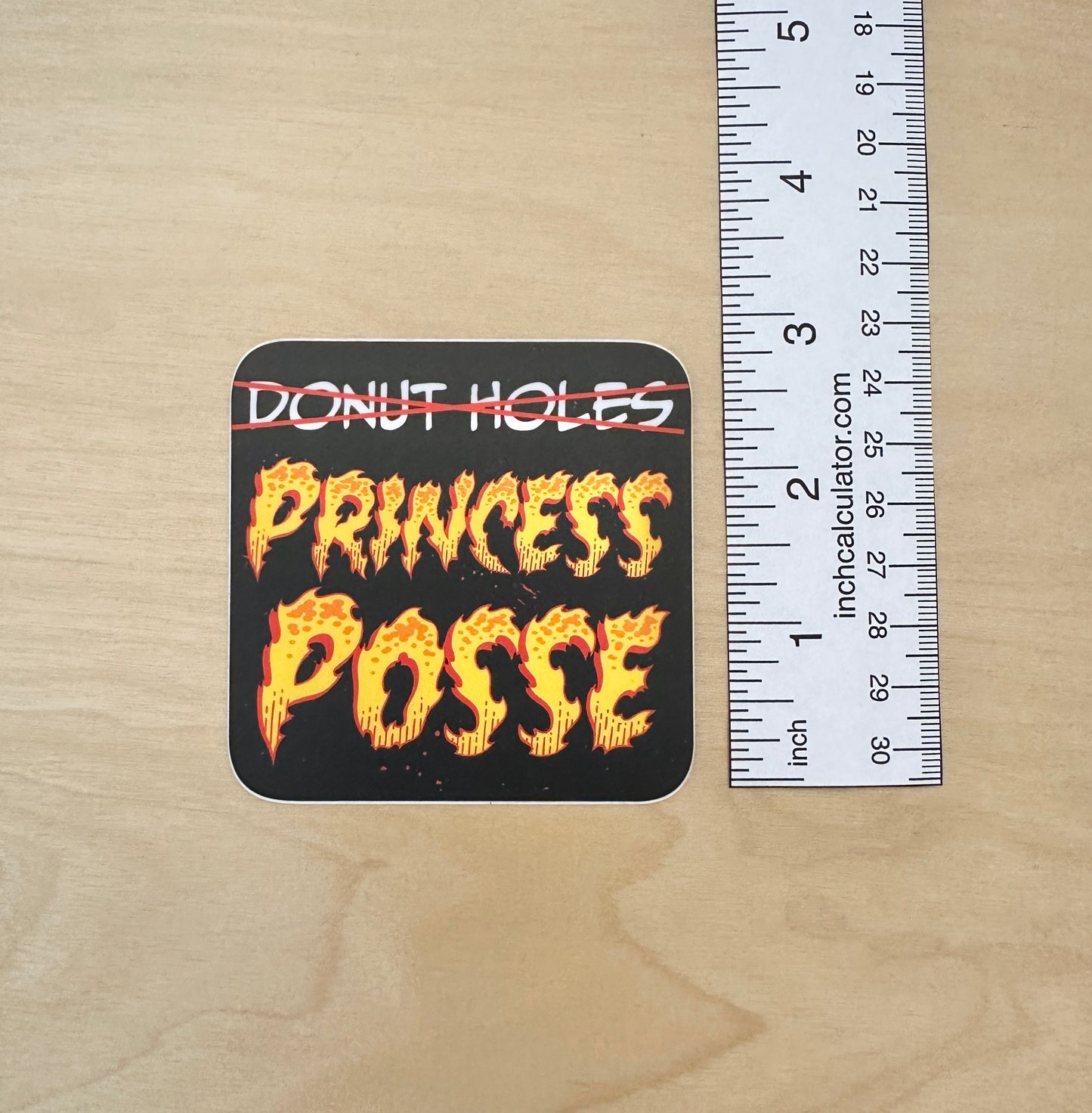 Princess Posse Sticker or Bumper Sticker