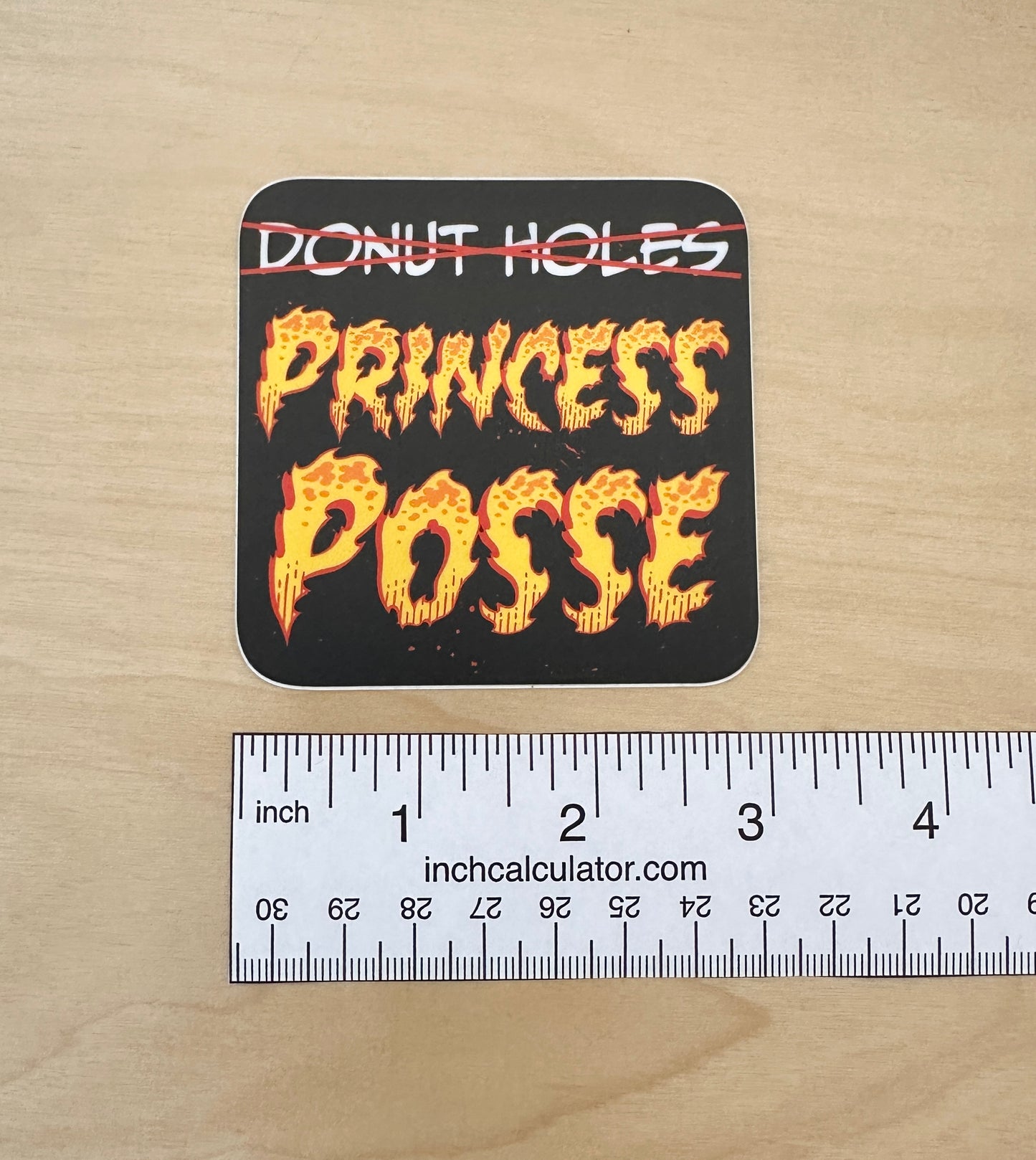 Princess Posse Sticker or Bumper Sticker
