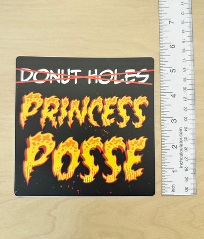 Princess Posse Sticker or Bumper Sticker