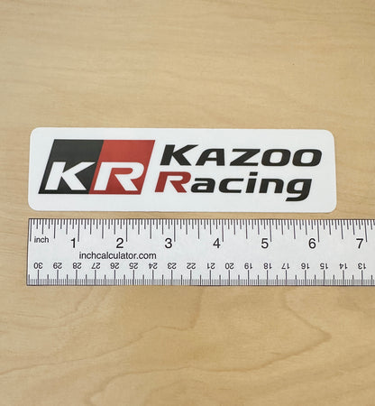 Kazoo Racing Sticker or Bumper Sticker