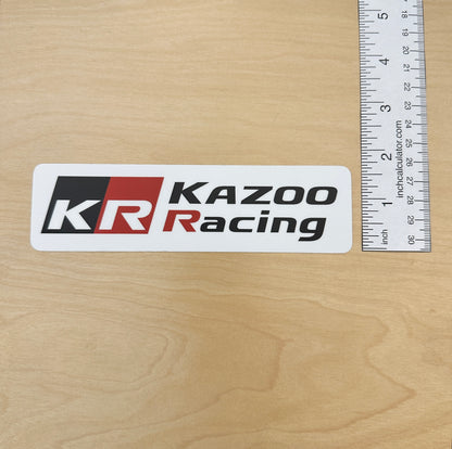 Kazoo Racing Sticker or Bumper Sticker