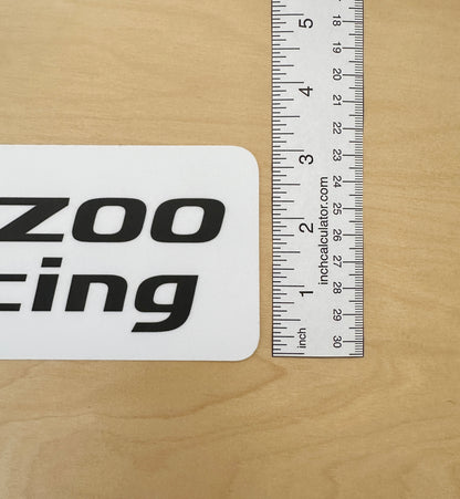 Kazoo Racing Sticker or Bumper Sticker
