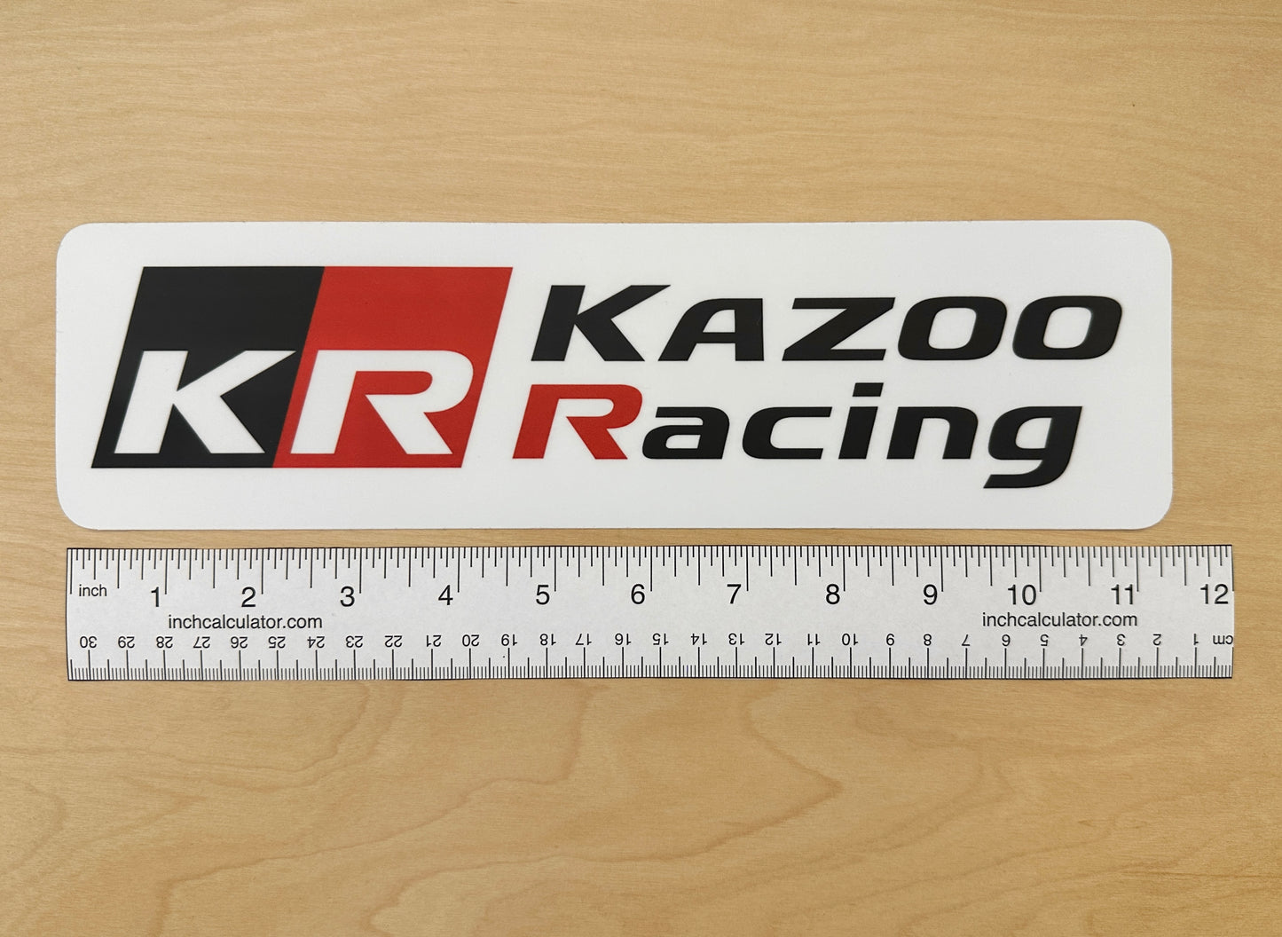 Kazoo Racing Sticker or Bumper Sticker