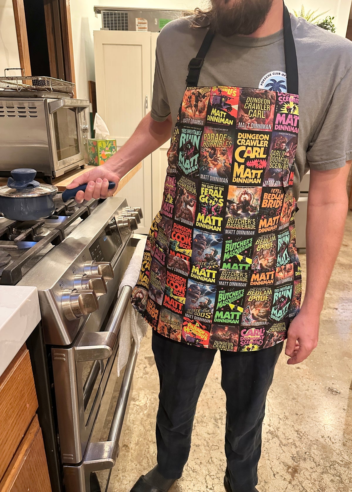 LitRPG Books Apron - PREORDER