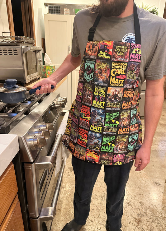 LitRPG Books Apron - PREORDER