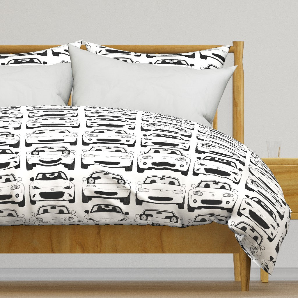 Happiest Car Duvet Cover
