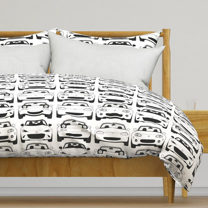 Happiest Car Duvet Cover