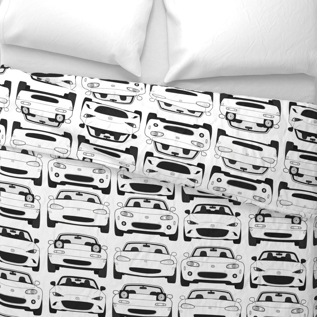 Happiest Car Duvet Cover