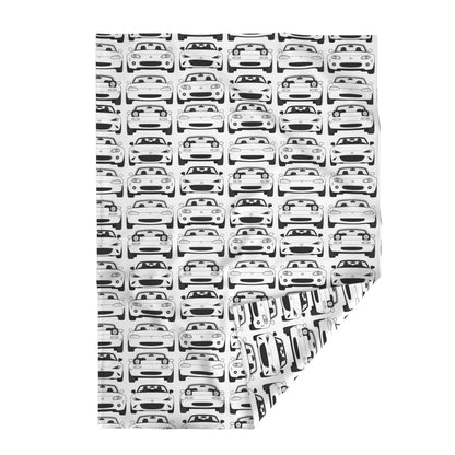 Happiest Car Throw Blanket