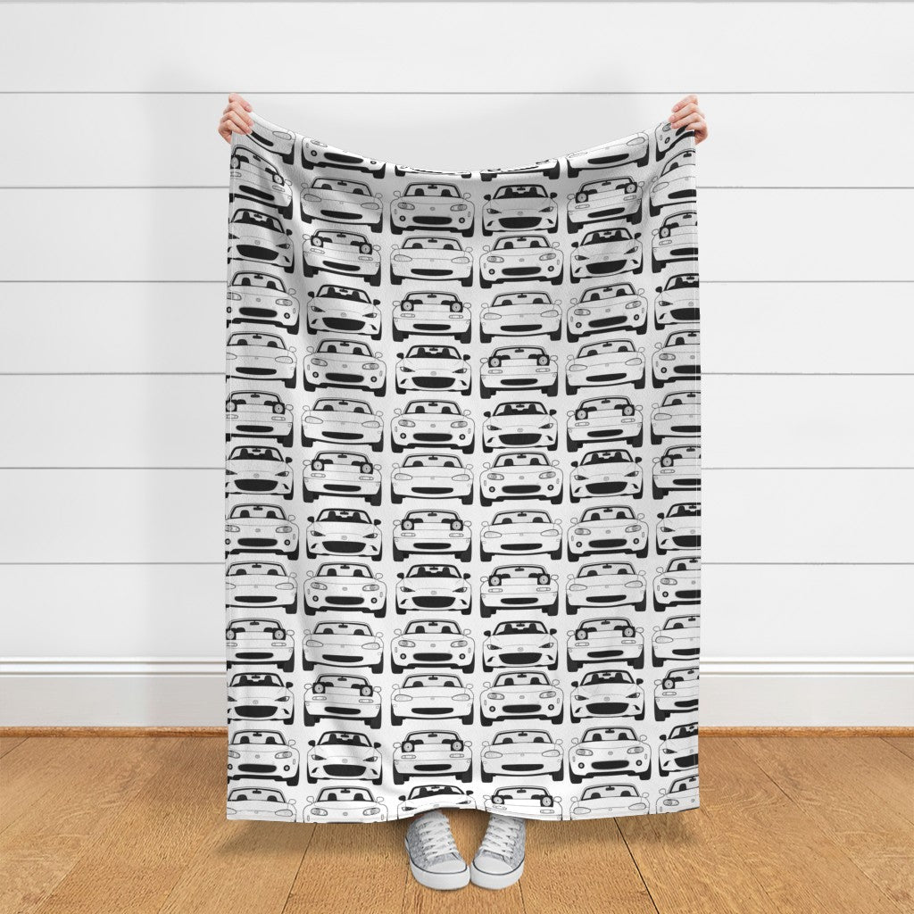 Happiest Car Throw Blanket