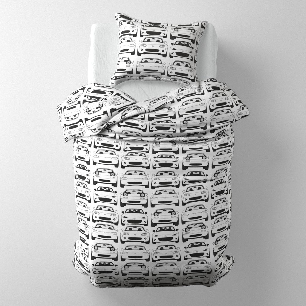 Happiest Car Duvet Cover