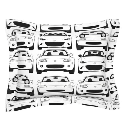 Happiest Car Pillow Case/Sham